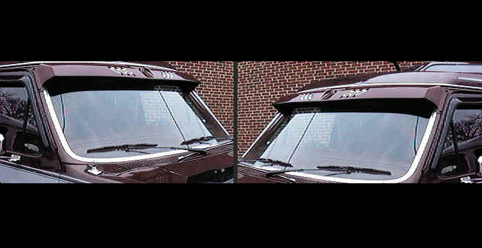 Custom Ford Econoline Van  Sun Visor (1975 - 1991) - $349.00 (Part #FD-003-SV)